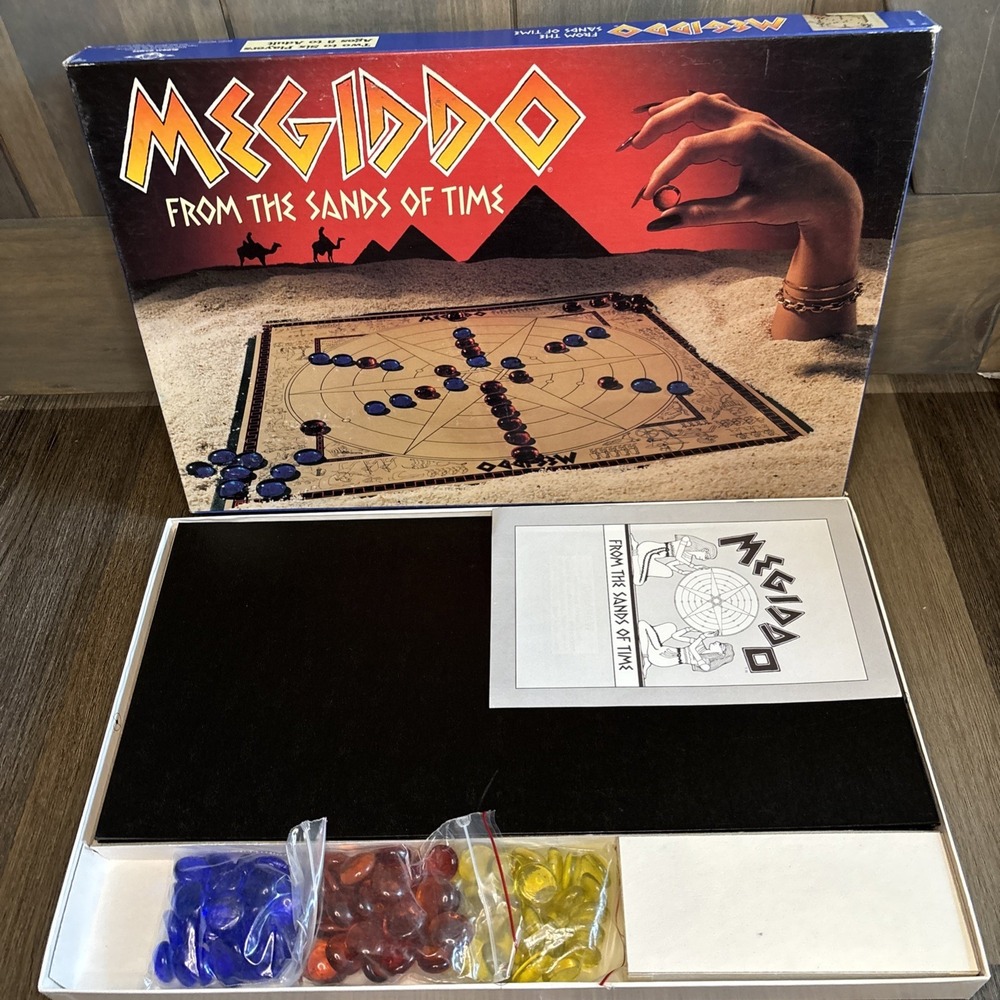 Megiddo Board Game By Global Games *COMPLETE* Vintage 1985 EUC - Picture 2 of 7